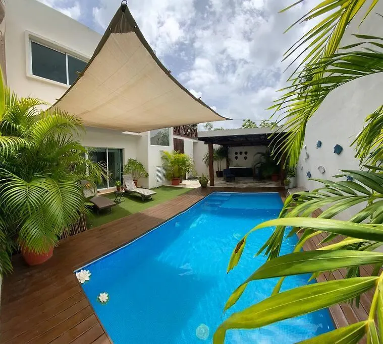 Hermosa Casa En Cancun Con Alberca Privada 度假居